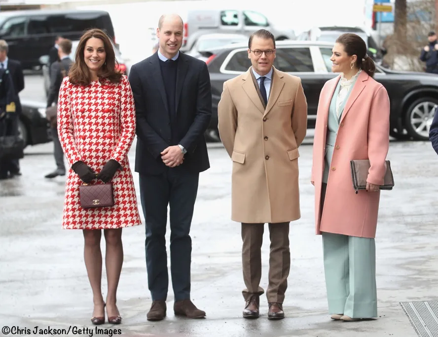 The Duchess Wears Catherine Walker & Alexander McQueen, UPDATED: Princess  Estelle & Prince Oscar Join the Party – What Kate Wore