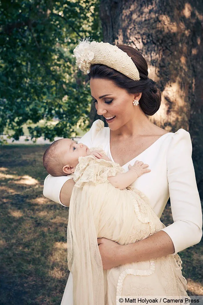 Prince Louis Poses for First Birthday Portraits Taken By Duchess Kate