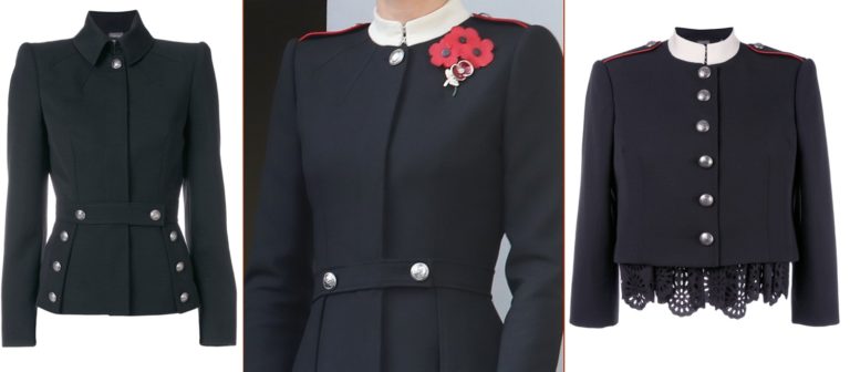 The Duchess Wears Alexander McQueen for Historic Remembrance Sunday ...