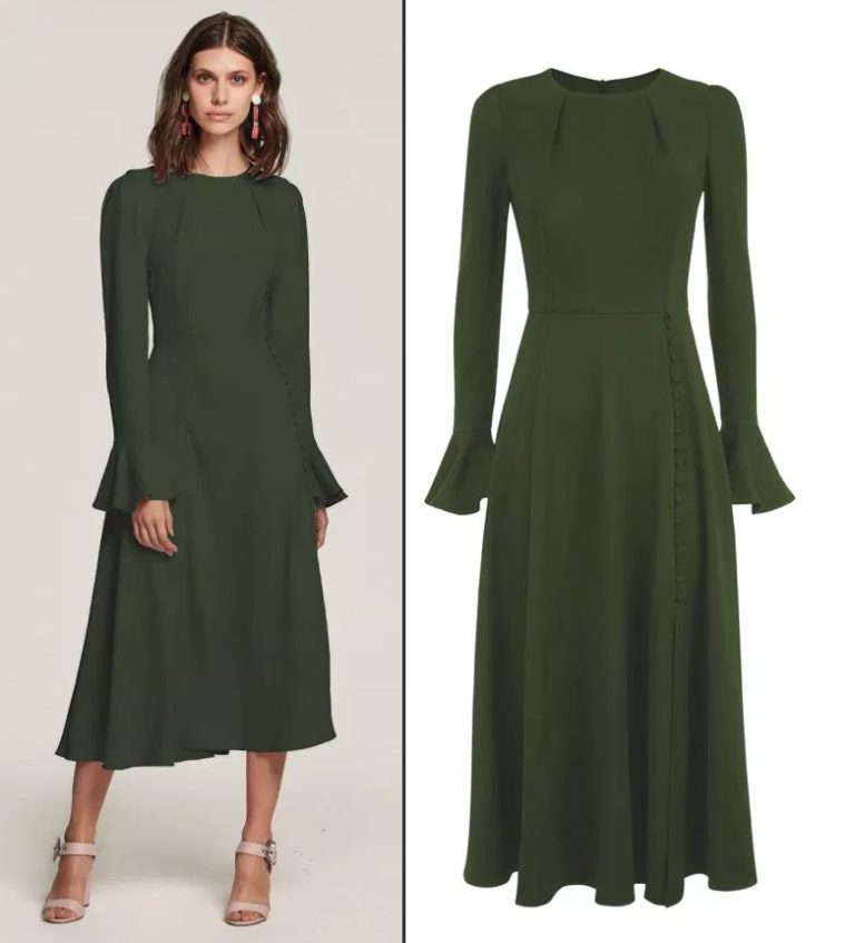 A New Beulah London Dress for Family Action Engagement – What Kate Wore