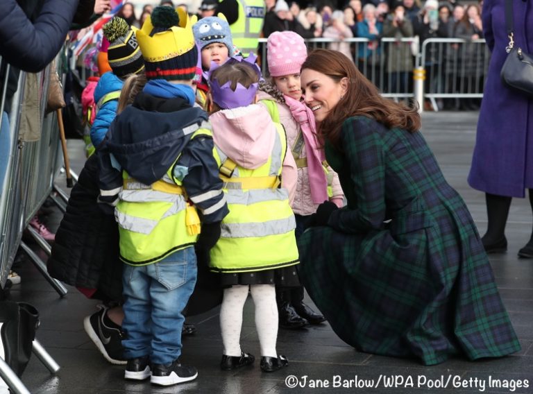 Kate Brings Back Black Watch Coat for Dundee Engagements – What Kate Wore