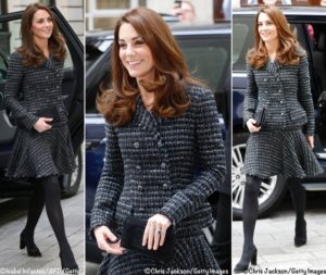 The Duchess in Dolce & Gabbana for Mentally Healthy Schools Conference ...