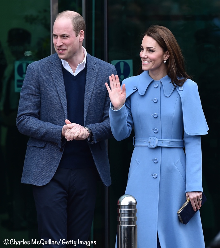 Kate in Blue Hues for Day Two of Northern Ireland Trip – What Kate Wore