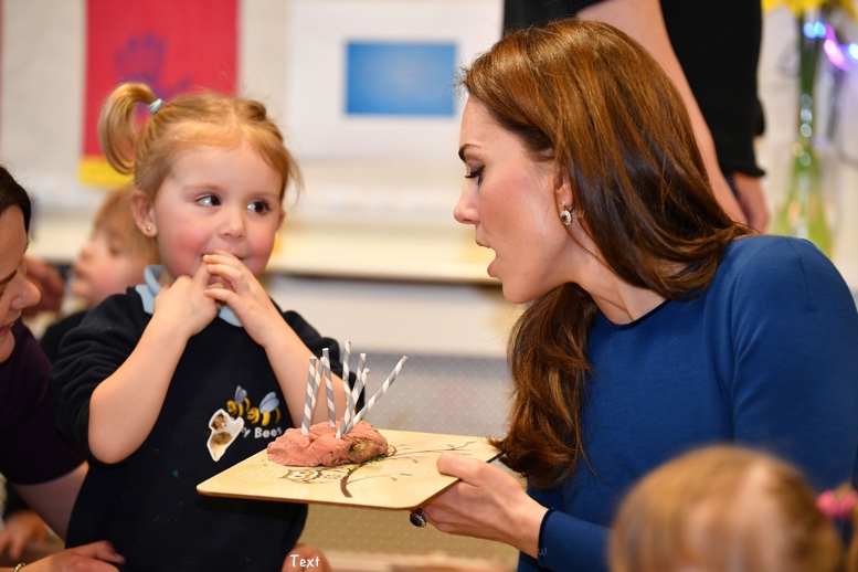 Kate in Blue Hues for Day Two of Northern Ireland Trip – What Kate Wore