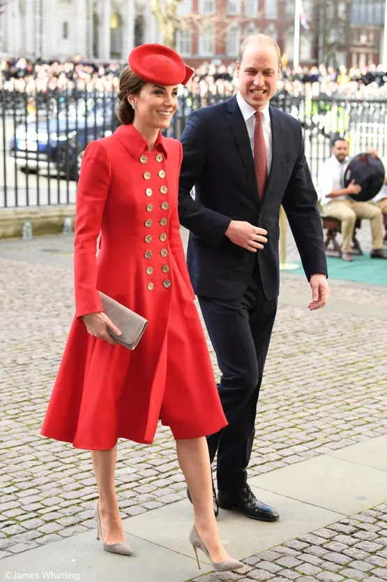 Kate Middleton Channels Vintage Royal Style for Commonwealth Service