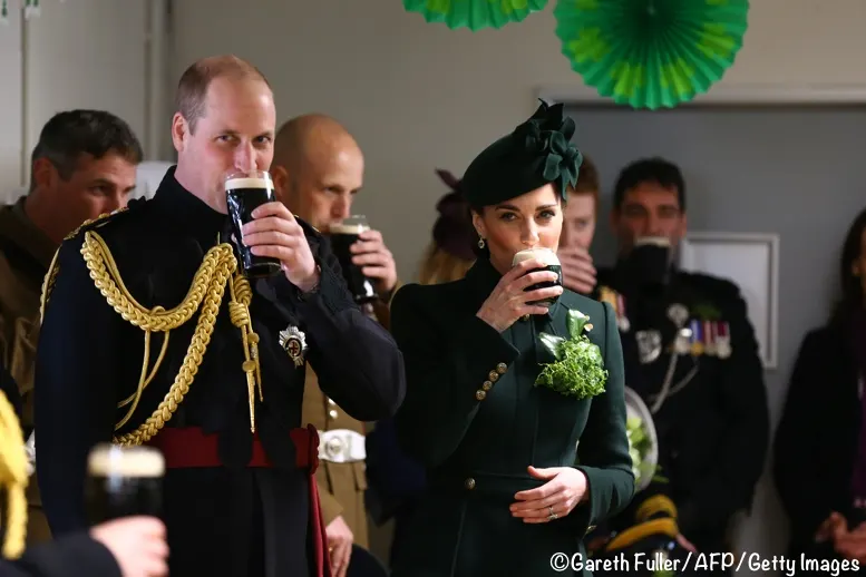 Kate William Guinness Irish Guards March 17 2019