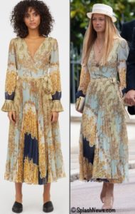 Alizee Thevenet H and M Dress Gabriella Windsor Wedding What