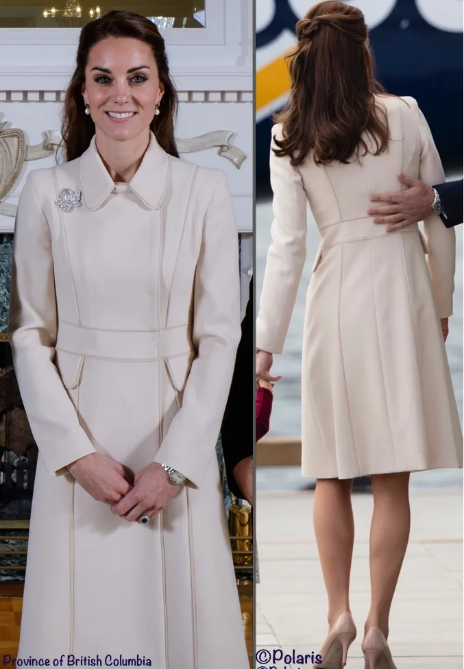 The Duchess in Catherine Walker for Her First Beating Retreat Concert ...