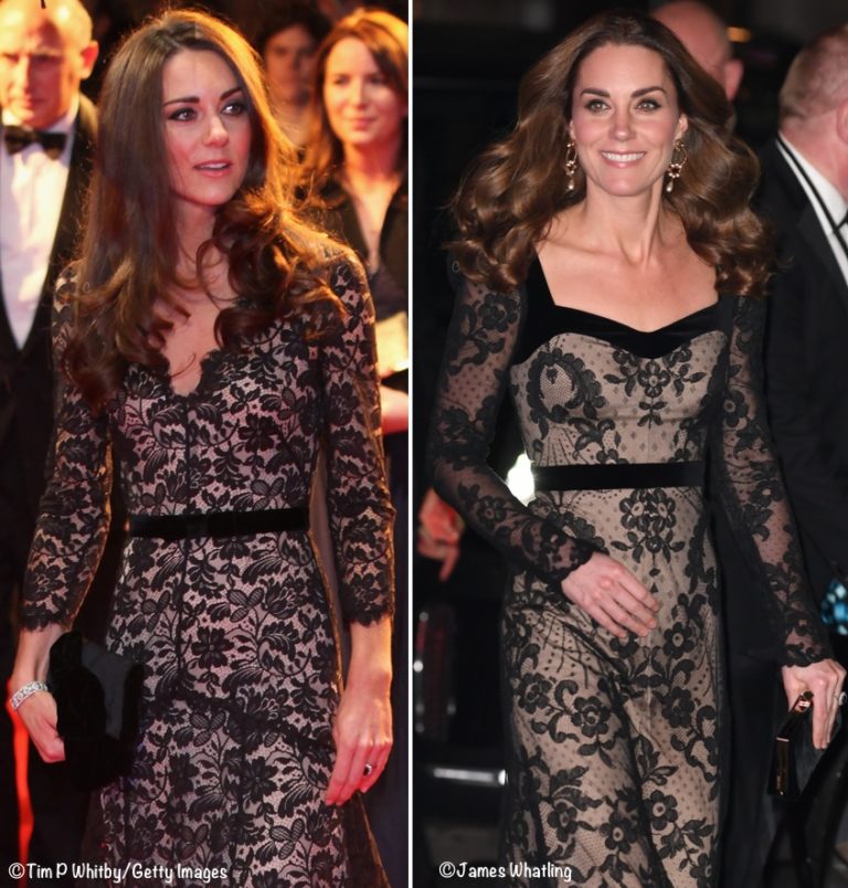 It’s Black Lace McQueen for Royal Variety Performance – What Kate Wore