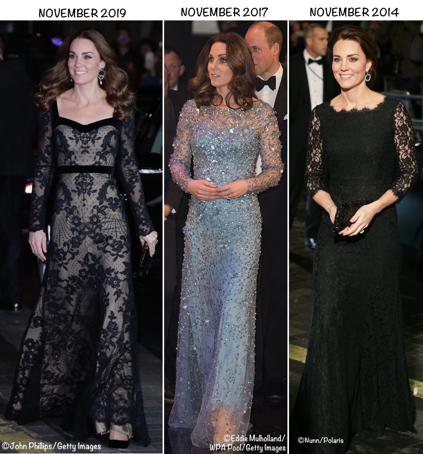 It’s Black Lace McQueen for Royal Variety Performance – What Kate Wore