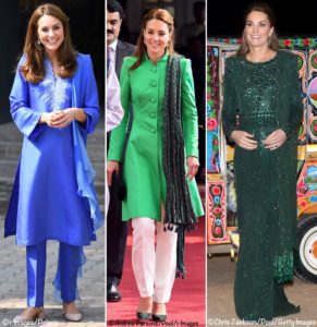 Kate & William Wow at Pakistan Monument Reception - What Kate Wore