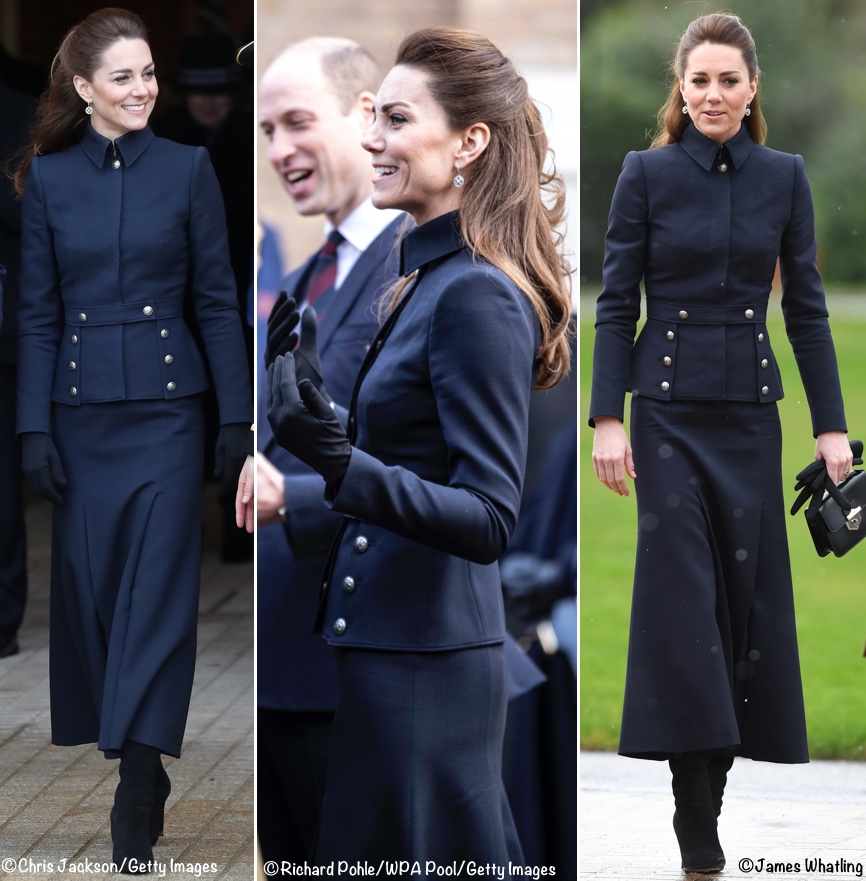 The Duchess in Alexander McQueen for Defence Rehab Centre Engagement ...