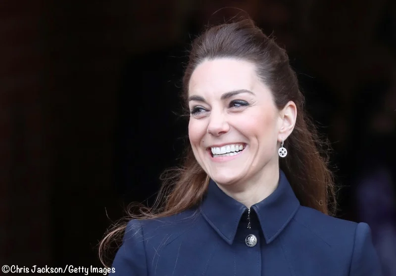 Kate Middleton Defence Rehab Navy McQueen Suit Military Style 