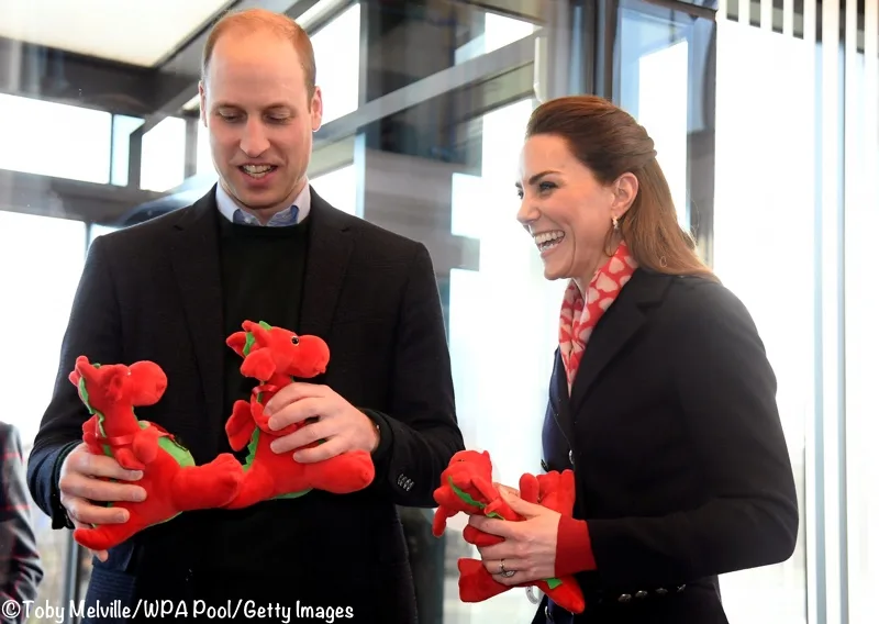 Kate William Wales Welsh Dragons 