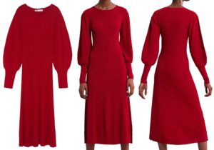 zara red dress 2020