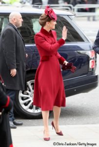 The Duchess In Catherine Walker for Commonwealth Service – What Kate Wore