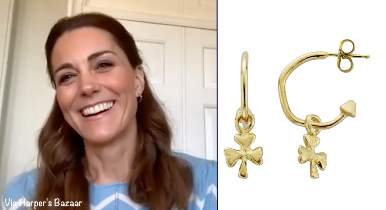 Kate Video Call Midwives Shamrock Earrings Product Shot May 2 2020 ...