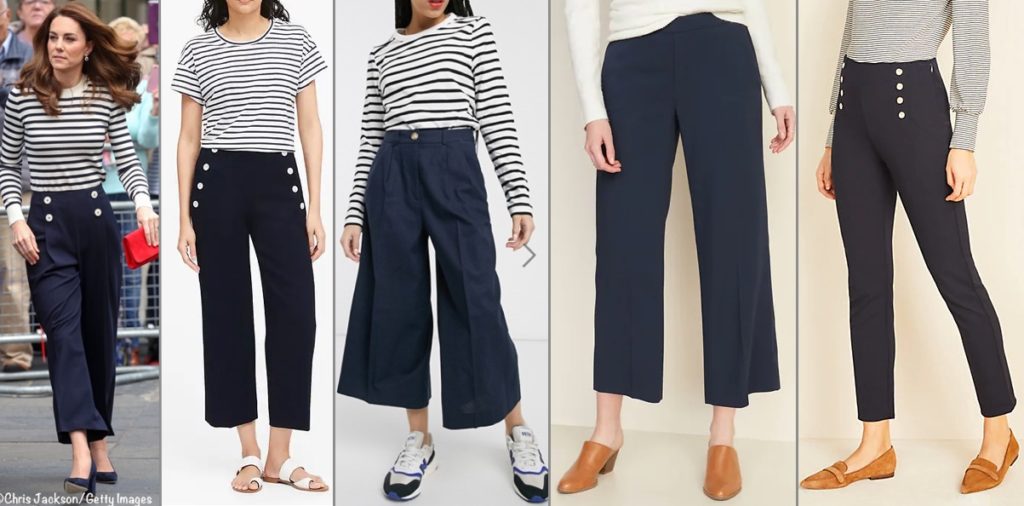 Save 26% Ann Taylor The Tall Scallop Hem High Waist Ankle Pant in White Slacks and Chinos Straight-leg trousers Womens Clothing Trousers 