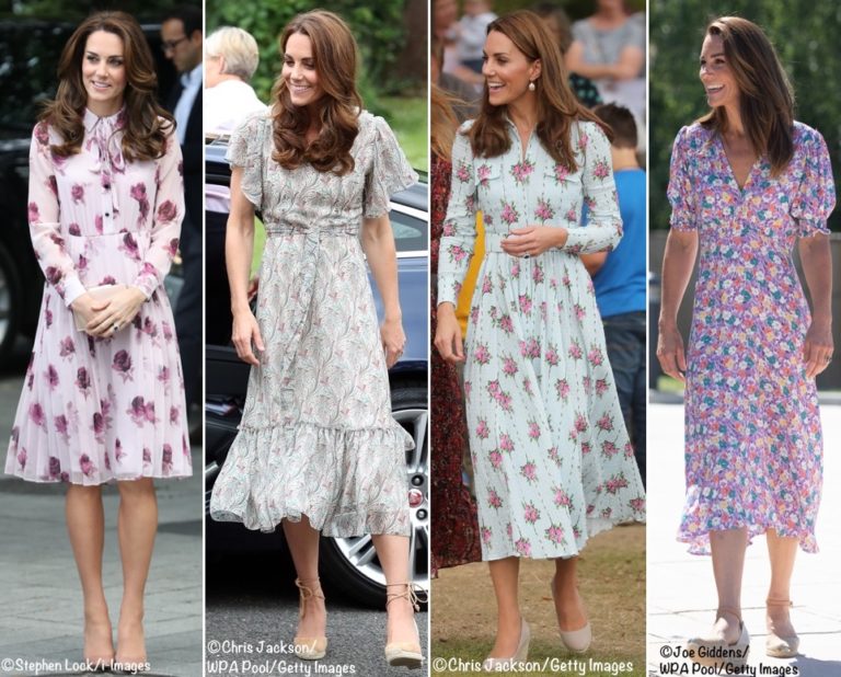 The Duchess’s Fondness for Floral Day Dresses – What Kate Wore