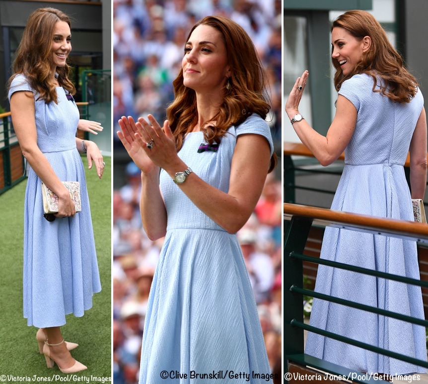 The Duchess Isolating After Possible COVID Exposure & Wimbledon Outfits ...