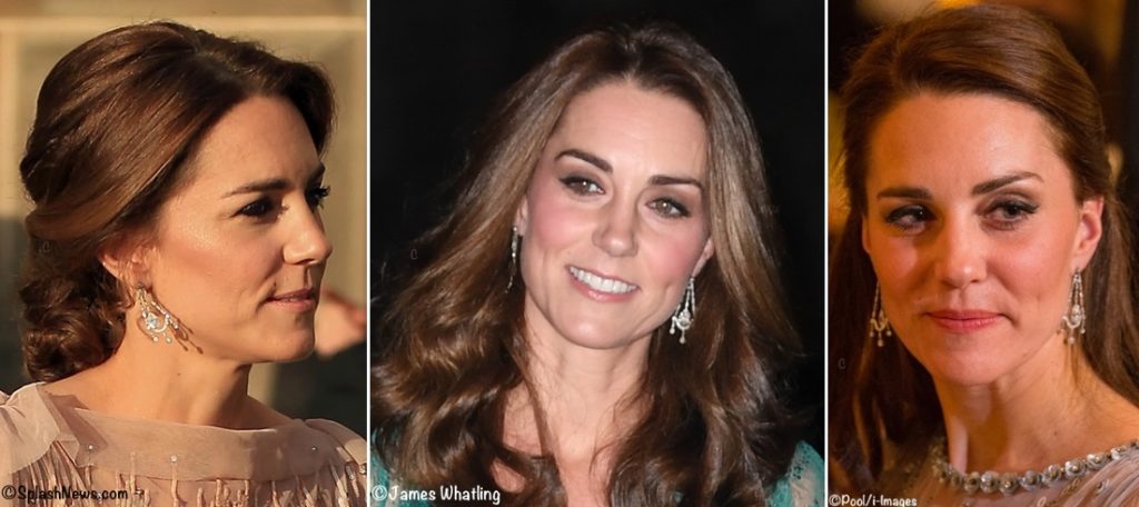 All That Glitters: The Duchess’s Loaned Earrings – What Kate Wore