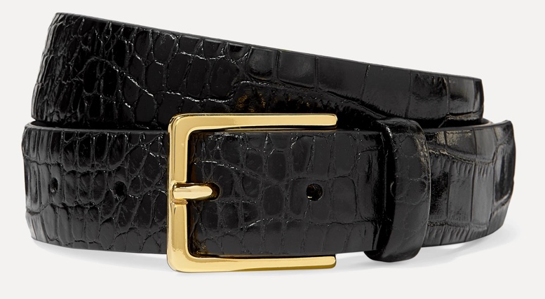 Anderson's Croc-effect Leather Belt — UFO No More