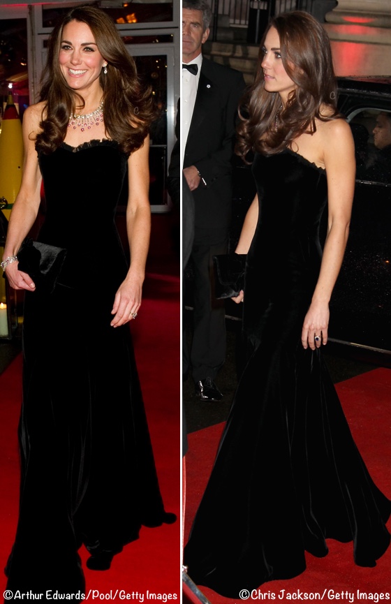 Kate Stuns in Black Velvet at Night of Heroes Military Awards, UPDATED ...