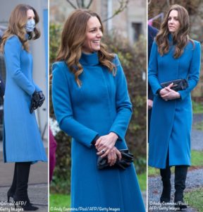 The Duchess in Two Ensembles for Day Two of the Royal Train Tour – What ...