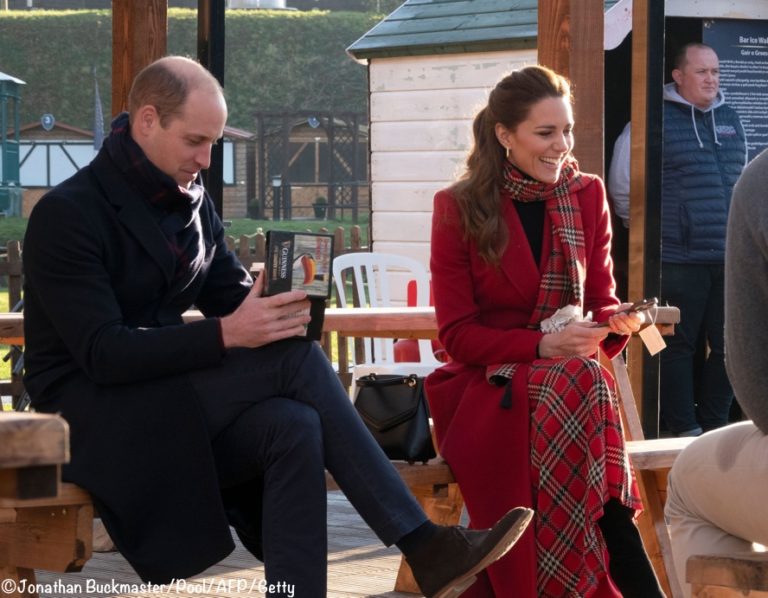 Red Tartan and a Matching Mask as the Royal Train Tour Wraps Up – What ...