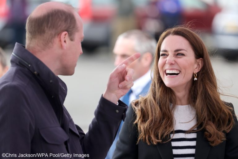 A Mix of Styles for the Duchess as the Cambridges Return to St. Andrews ...