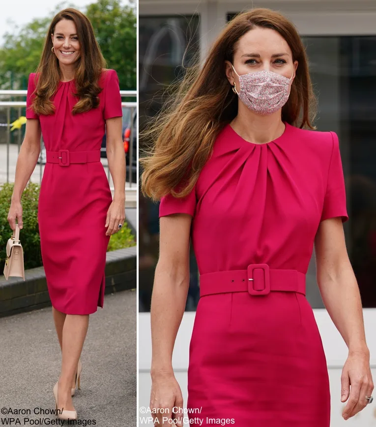 The Duchess In British Brands for Joint Engagement with Dr. Jill Biden ...