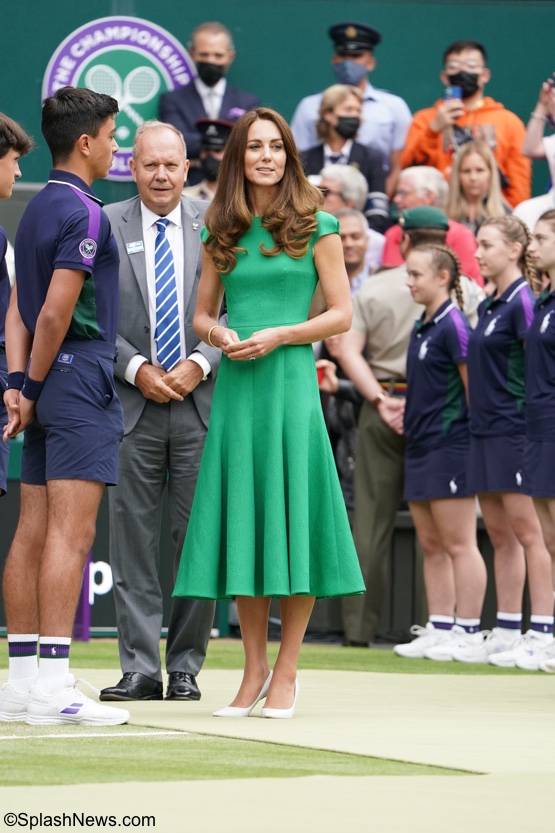 The Duke And Duchess of Cambridge Seen Attending The Wimbledon Ladies ...