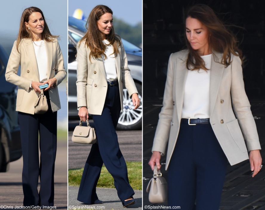 The Duchess in British Brands for RAF Visit – What Kate Wore