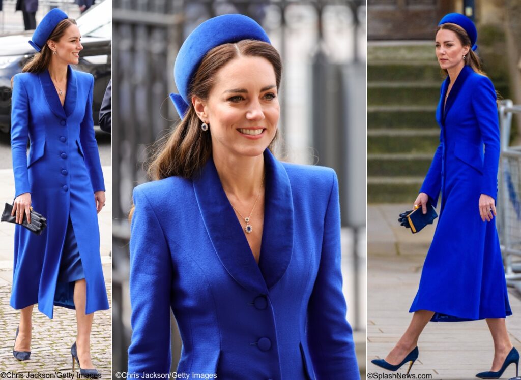 The Duchess In Catherine Walker for Commonwealth Service – What Kate Wore