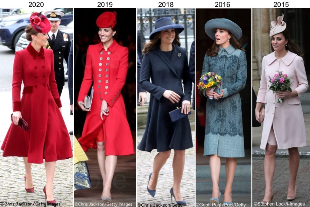 The Duchess In Catherine Walker for Commonwealth Service – What Kate Wore