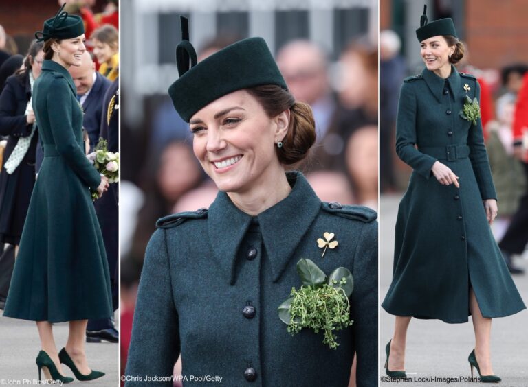 The Duchess Wears Laura Green London for St. Patrick’s Day with the ...