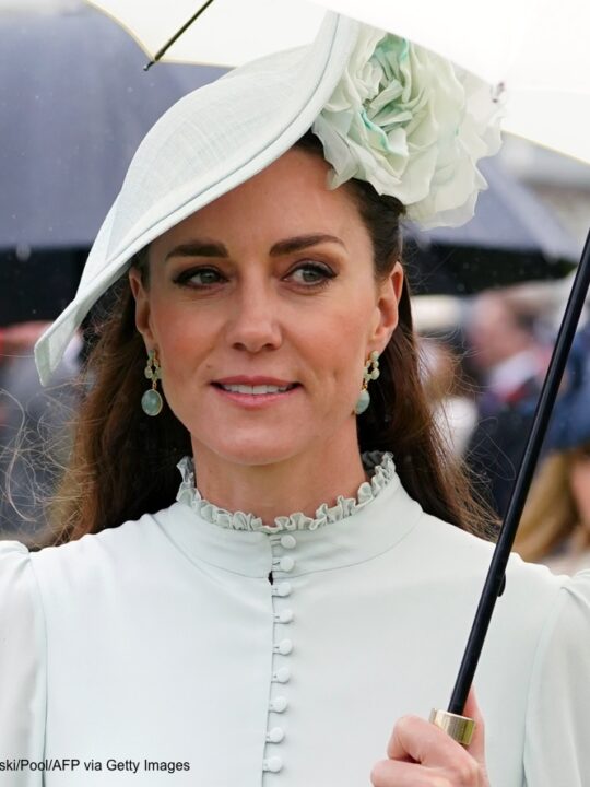 The Duchess Updates Familiar Dress with New Accessories for Garden Party – UPDATED