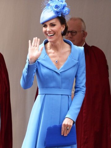 It’s Head to Toe Blue for the Duchess at Order of the Garter Ceremonies