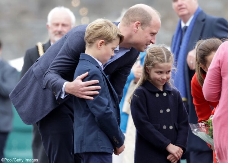 The Duke & Duchess Visit Cardiff with Prince George and Princess ...