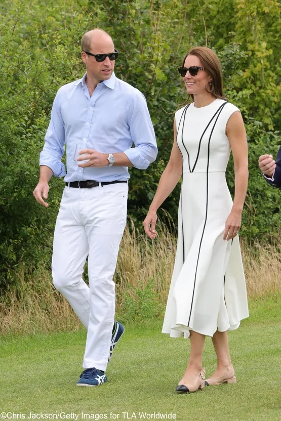 The Duchess Wears Emilia Wickstead for Charity Polo Match – What Kate Wore