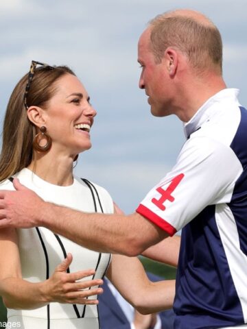 The Duchess Wears Emilia Wickstead for Charity Polo Match