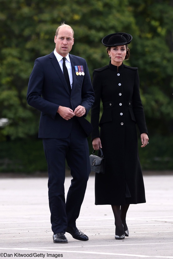 The Prince & Princess of Wales Visit Military Base & the Children’s Somber Vigil