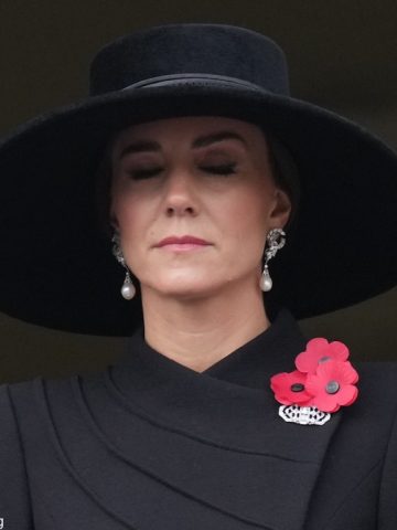 The Princess of Wales Wears Catherine Walker for Historic Remembrance Sunday – UPDATED