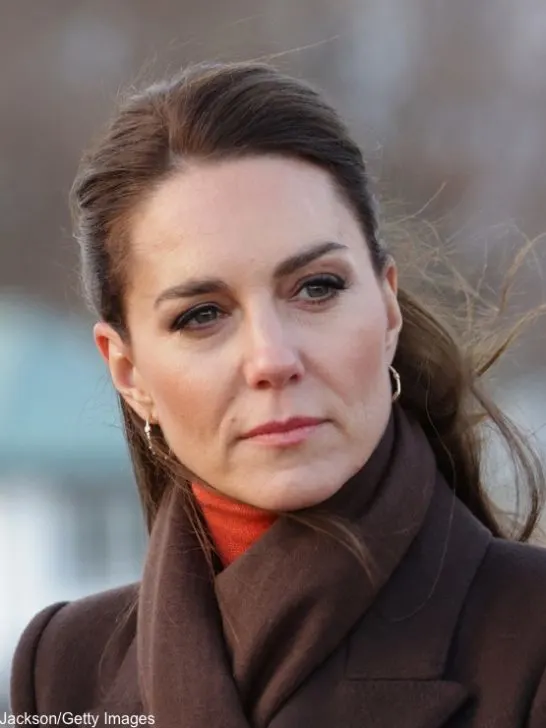 The Princess of Wales in Gabriela Hearst and Alexander McQueen for Chilly Waterfront Walk