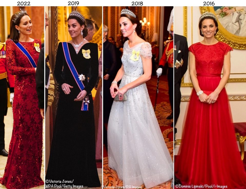 The Princess of Wales Wears the Lotus Flower Tiara – What Kate Wore