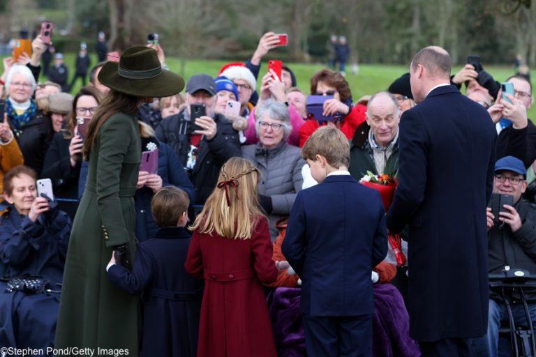 The Royal Family Attends Christmas Day Services At Sandringham – What ...