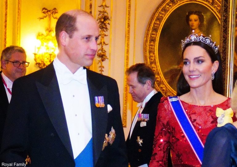 The Princess of Wales Wears the Lotus Flower Tiara – What Kate Wore
