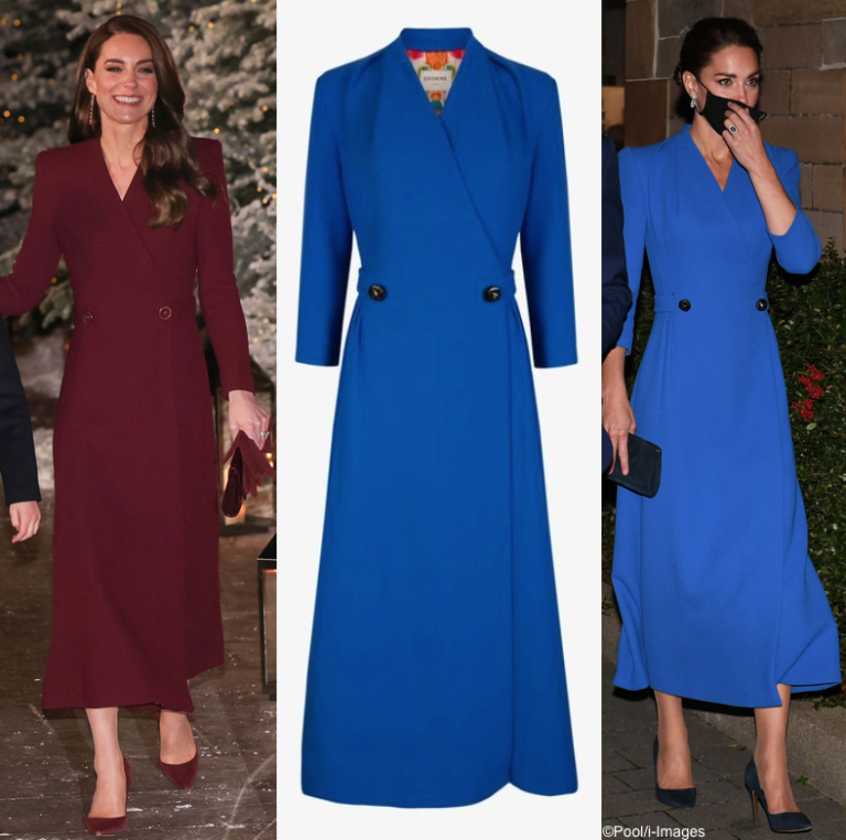 The Princess of Wales in Rich Burgundy Shades for Carol Concert – What ...
