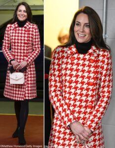 The Princess Wears Team Colors for England vs. Wales Rugby Match ...