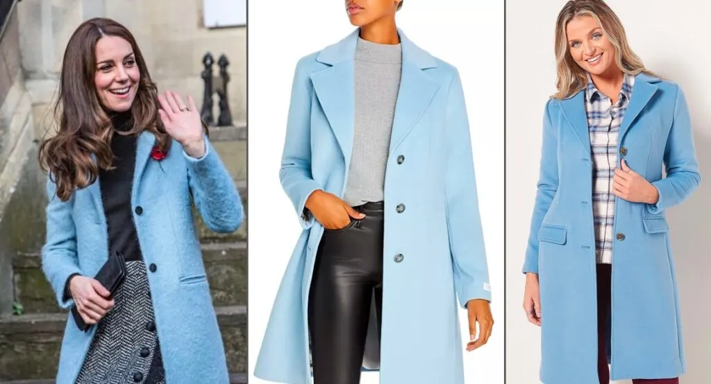 1x Catherines Blue Velvet Long Sleeve Full Zip Plus Size Jacket in